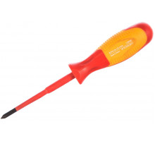 Отвертка крестовая диэлектрическая GROSS 12946 PH0х75 мм, до 1000B