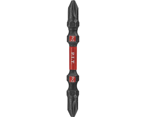 Бита для заворачивания P.I.T. двусторонняя PH2-PH2x65 мм ASDR03-065A