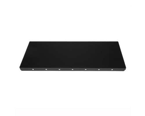 Полка для хранения EMBODIMENT EMB-TB-SH-400x150-B металлическая настенная черная