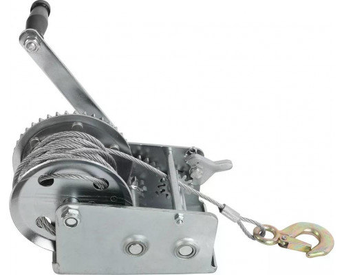 Лебедка барабанная ручная PATRIOT WH 1100 B, 1100 кг, трос 8 м