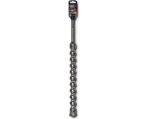 Бур SDS-Max METALLICA Ultra 45х540/400 мм по бетону Х-напайка, 2 спирали 906354