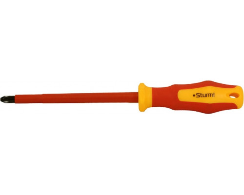 Отвертка диэлектрическая PHILIPS Sturm 1040-17-PH3-150 эрго ручка, ph3х150мм