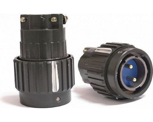 Разъем AURORA TIG 2pin для аппарата Inter Tig 200 AC/DC