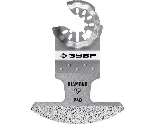 Полотно ЗУБР DIAMOND 70x2.0 мм с алмазным зерном Р40 15585-70-2.0