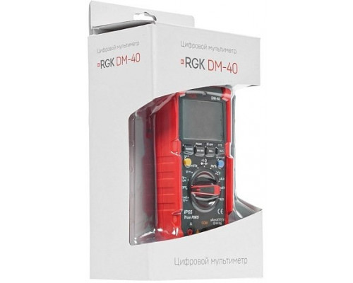 Мультиметр цифровой RGK DM-40 776431
