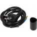 Полотенцесушитель ROYAL THERMO Axel black П6 500х800 электро (встроен. диммер) НС-1433986