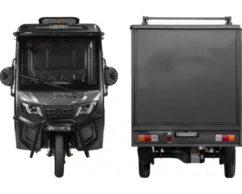 Трицикл грузовой RUTRIKE КАРГО Кабина Дуал 60V1000W Черный матовый 2825 024460-2825