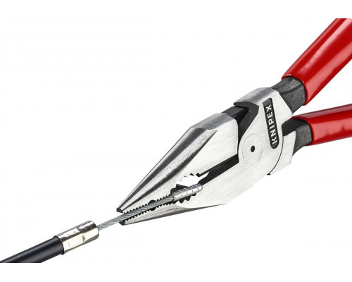 Плоскогубцы KNIPEX KN-0821185 комбинированные остроконечные с удлиненными губкам