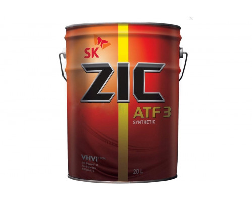 Масло трансмиссионное ZIC ATF 3 20 л 192632