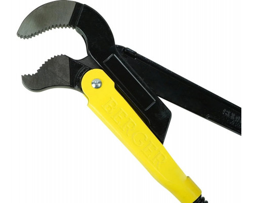 Ключ трубный рычажный BERGER BG4006 №1 330мм, тип S (изогнутые губки), 1
