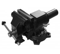 Тиски BERGER BG1340 чугунные поворотные в 2-х плоскостях с трубным заж