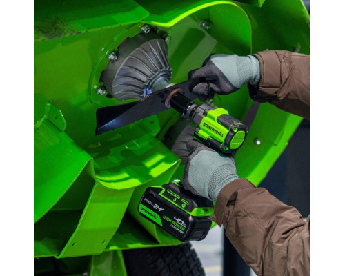 Гайковерт аккумуляторный GREENWORKS IW5500 ударный, 24V, АКБ 4Ач и ЗУ 3805007CUB