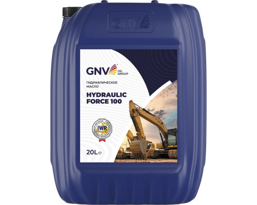 Масло гидравлическое GNV Hydraulic Force 100 20 л GHF1013404014510100020