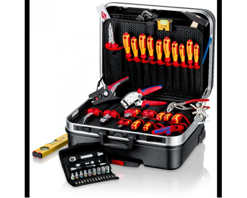Набор инструмента KNIPEX KN-002106 BIG Basic Move ElectricPlus, 68 предметов