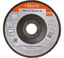 Круг лепестковый Sturm 9010-01-125x22-40 125х22, p40