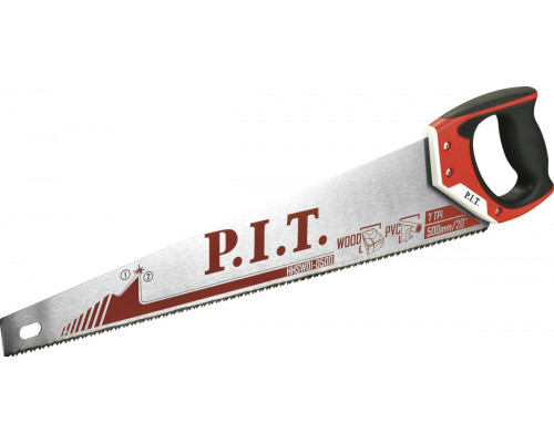 Ножовка по дереву P.I.T. HHSW01-0500 500 мм, 7 зубов