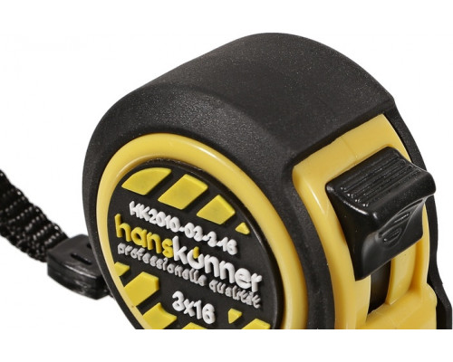Рулетка HANSKONNER HK2010-03-3-16 с мощным магнитом