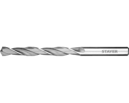 Сверло по металлу STAYER PROFI 8.5х117мм, hss-r, быстрорежущая сталь м2(s6-5-2) 29602-8.5