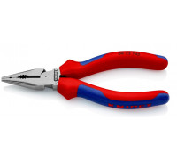Плоскогубцы KNIPEX KN-0822145TBK комбинированные остроконечные с удлиненными губкам