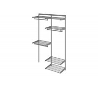 Гардеробная система ПРАКТИК HOME OptimaG120 графит S70299916515
