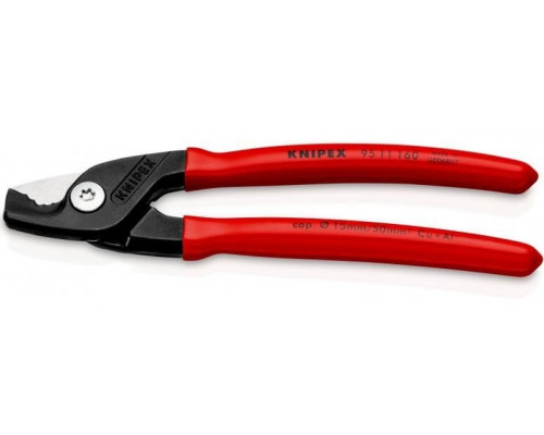 Кабелерез KNIPEX Stepcut KN-9511160SB, ø 15 мм, 160 мм