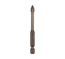 Сверло по стеклу и керамике Kranz KR-91-0649 6 мм, 4 грани