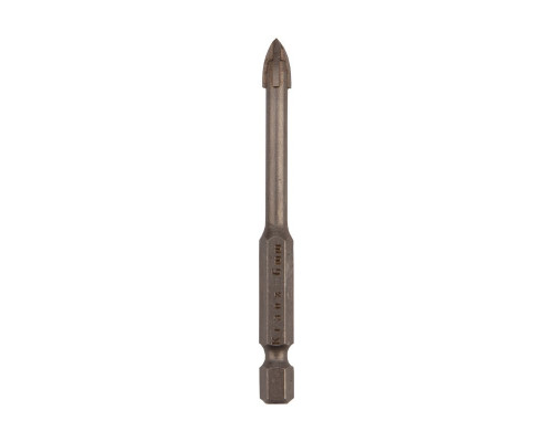 Сверло по стеклу и керамике Kranz KR-91-0649 6 мм, 4 грани