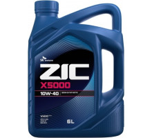 Масло моторное ZIC X5000 10W40 6 л 172658
