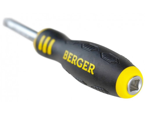 Отвертка вороток BERGER BG-14SH с присоединительным квадратом 1/4