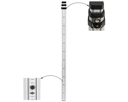 Рейка геодезическая RGK TS-7 с поверкой 4610011875403