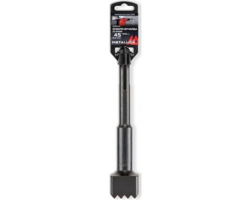 Зубило SDS-max METALLICA Ultra 45х240/100 мм 16 зубов, по бетону 906910