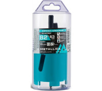 Коронка буровая SDS-plus METALLICA Optima 82x63 мм М16, алмазная, сегментная с хвостов. HEX, по бето 902097