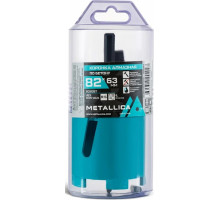 Коронка буровая SDS-plus METALLICA Optima 82x63 мм М16, алмазная, сегментная с хвостов. HEX, по бето 902097