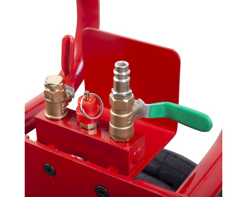 Домкрат пневматический WiederKraft WDK-81813A, 3 т