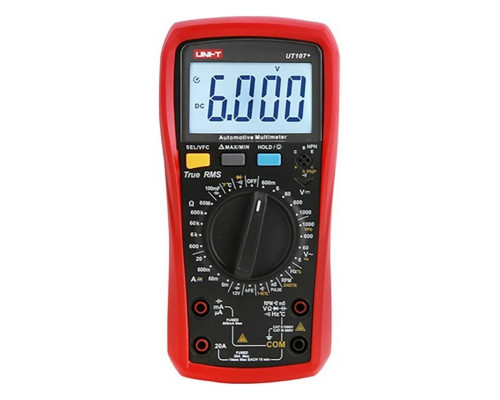 Мультиметр цифровой UNI-T UT107+ автомобильный 13-0060