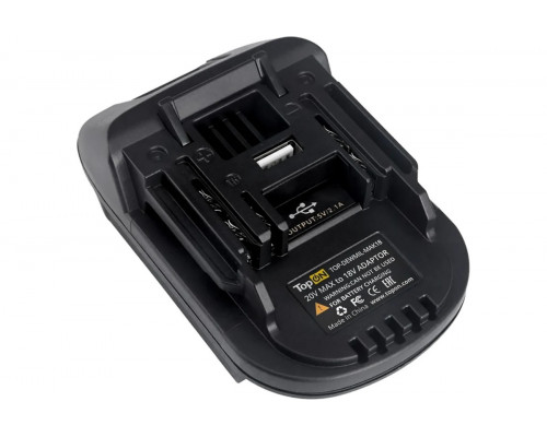 Адаптер-переходник TopON TOP-DEW/MIL-MAK18 DeWALT 18V/20V,Milwaukee 18V для Makita 18V