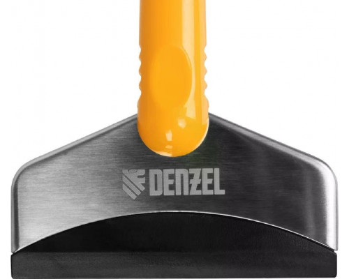 Щетка-сметка для снега со скребком для удаления льда Denzel 55329, усиленная