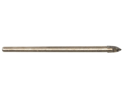Сверло по стеклу и керамике Kranz KR-12-6801 3 мм, 2 грани, цилиндр. хвостовик