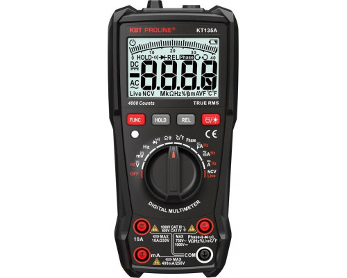 Мультиметр цифровой КВТ KT 135А PROLINE 101562
