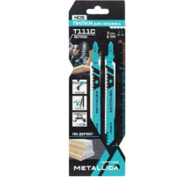 Пилки по дереву METALLICA Optima T111C 100/75мм шаг 3мм, HCS грубый рез, 2шт 907658