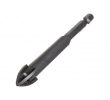 Сверло по стеклу и керамике STAYER 12 х 95мм PROFI 4х кромка, HEX 1/4 2985-12_z01