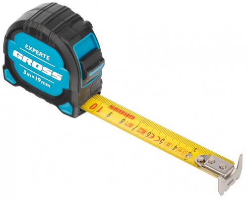 Рулетка GROSS 32574 Experte, 3 м x 19 мм