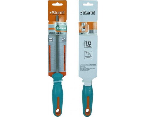 Напильник квадратный Sturm 1050-01-S150 150 мм, противоскол. рукоятка