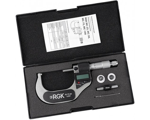 Микрометр цифровой RGK MC-75 757041