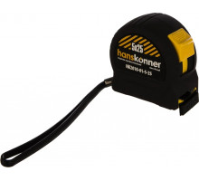 Рулетка HANSKONNER HK2010-01-5-25 противоударный корпус softtouch