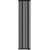 Радиатор отопления ROYAL THERMO Shift Q30 VC2180-10 секц. RAL9005m дизайнерский НС-1631267