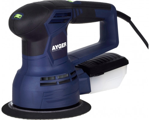 Виброшлифмашина эксцентриковая сетевая AYGER AXM300