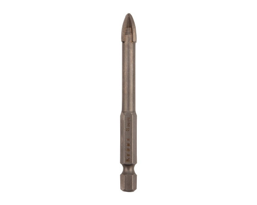 Сверло по стеклу и керамике Kranz KR-91-0650 8 мм, 4 грани