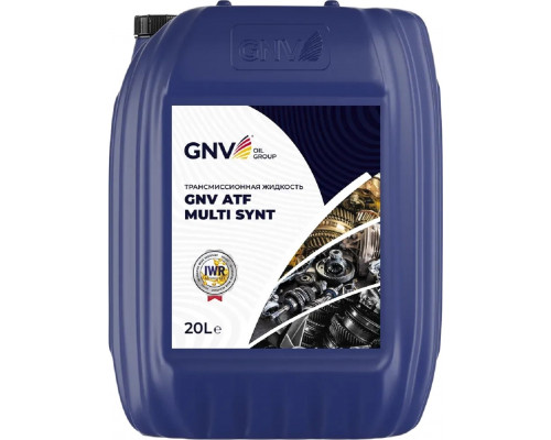 Масло трансмиссионное GNV ATF Multi Synt 20 л GMS101212501451SYN0020