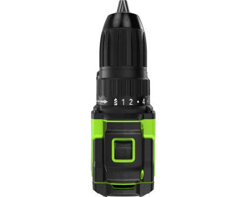 Дрель-шуруповерт аккумуляторная GREENWORKS 3708307 24V, б/щет, 25/45 Hм, LED, без АКБ и ЗУ